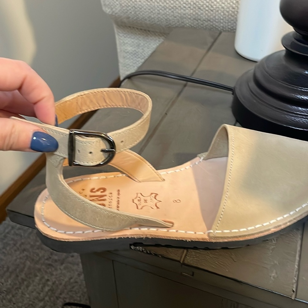 Pons Sandals. Worn twice. Excellent condition.
